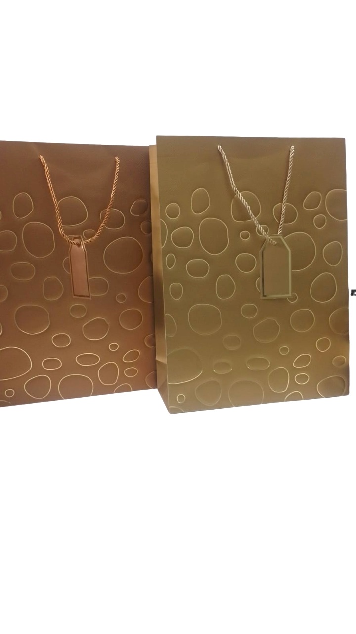 SACOLA PRESENTE LUXO BOLAS 42X32